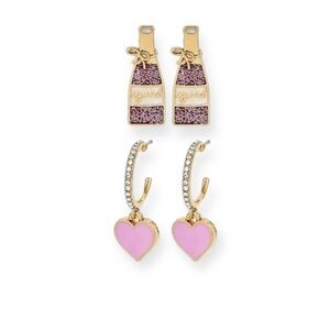 💥SUGARFIX by BaubleBar 'Yes Way Rose' Crystal Statement Earring Set💥- NWT